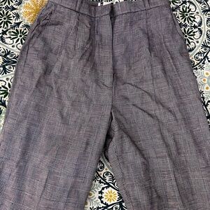1970s made in USA weathervane lined plaid trousers union label size 6